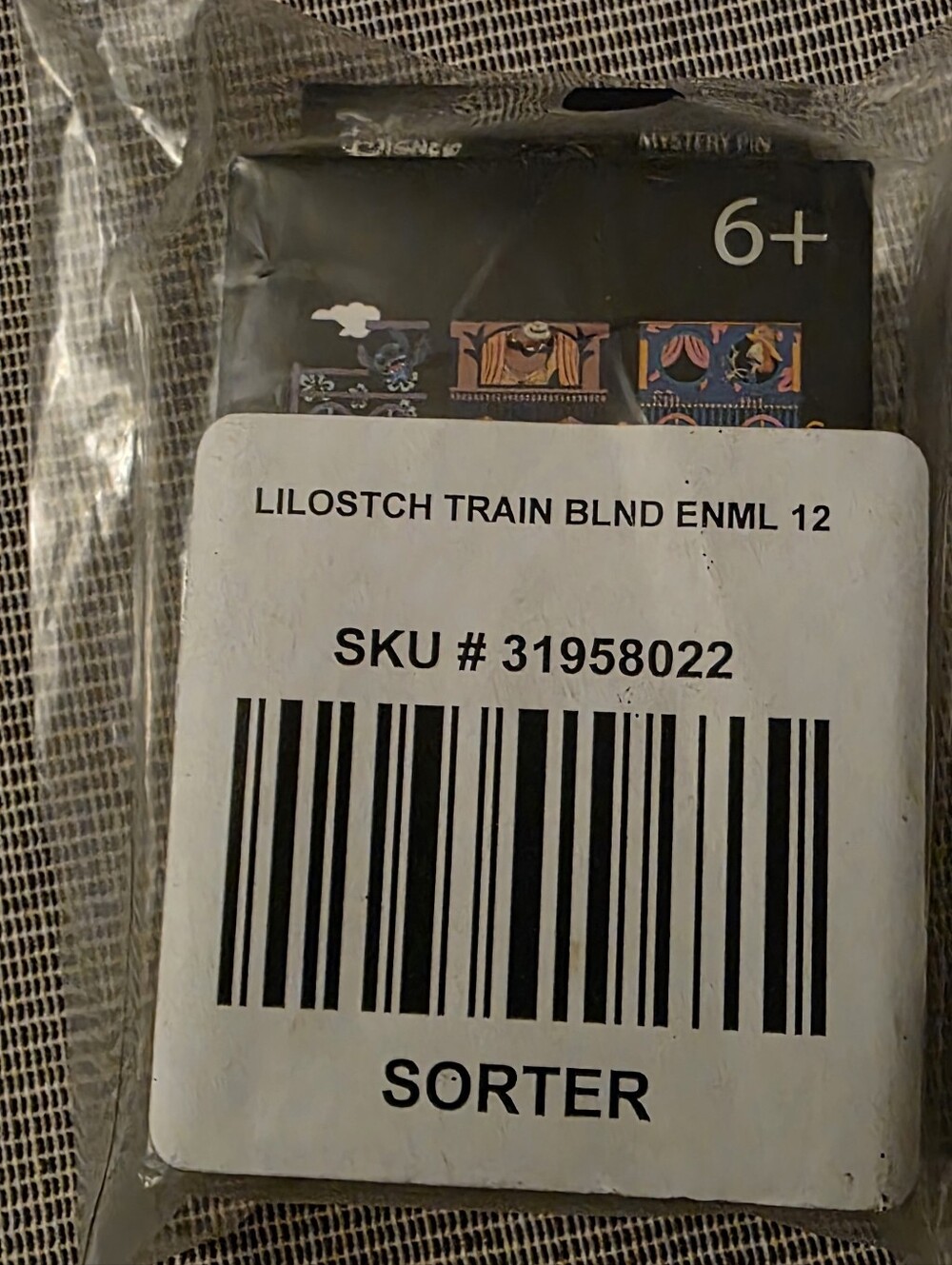Disney Stitch Train Mystery Pin Box - New & Sealed